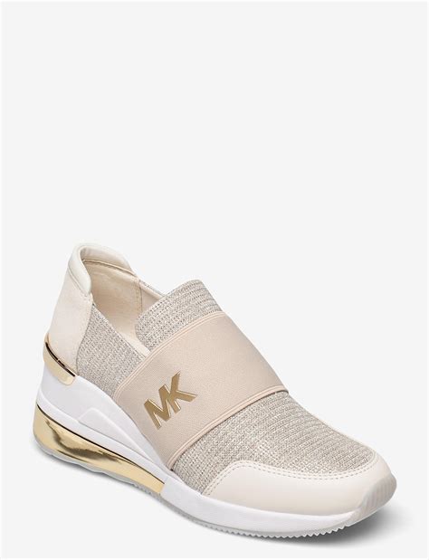 michael michael kors felix trainer extreme|Michael Kors Felix Trainer Extreme Champagne 7 M .